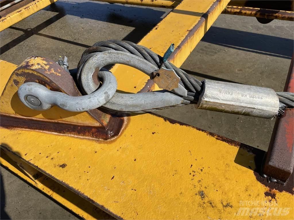  Løfteåg 42 ton Daru tertozékok és felszerelések