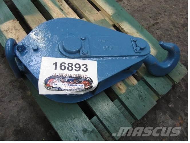  Løftekrog - 3 ton - 1 wirehjul Daru tertozékok és felszerelések