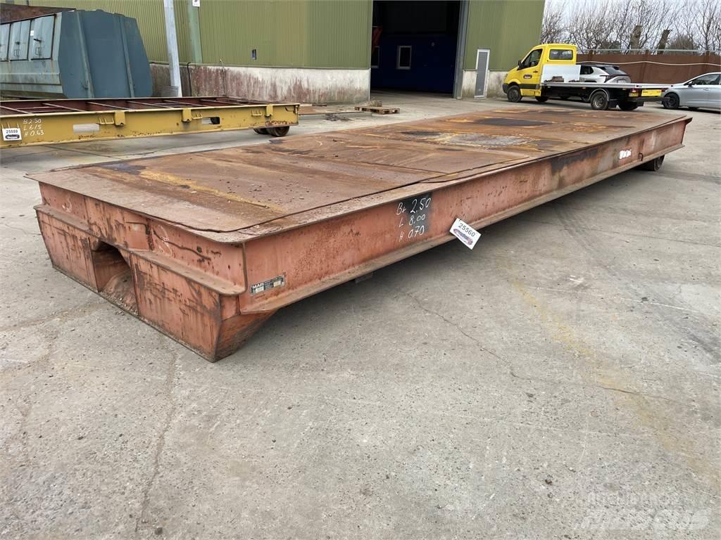 Mafi trailer 20ft - 25 ton Mélybölcsős félpótkocsik