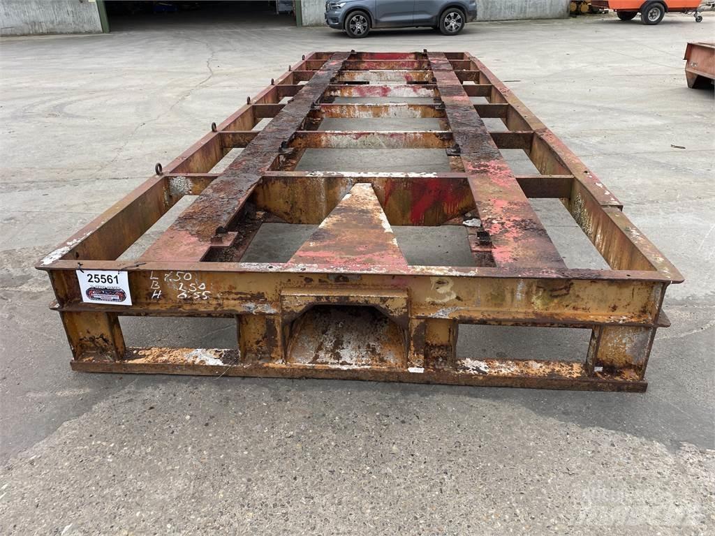 Mafi trailer 20ft - 25 ton Mélybölcsős félpótkocsik