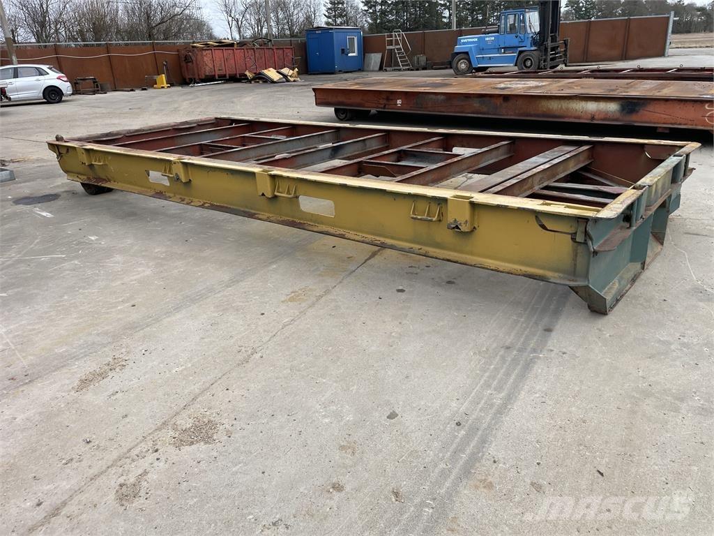  Maft trailer 20ft - 25 ton Mélybölcsős félpótkocsik