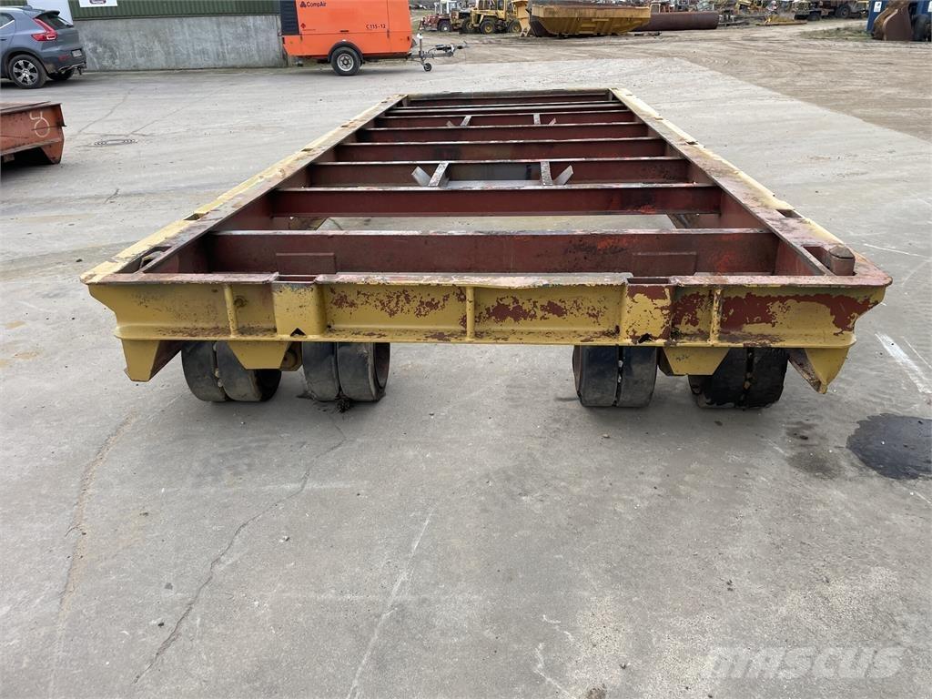  Maft trailer 20ft - 25 ton Mélybölcsős félpótkocsik