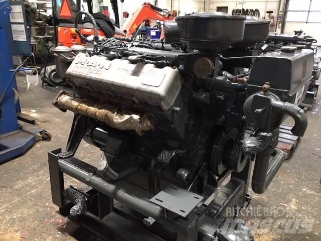 MAN D2858M V8 motor Motorok