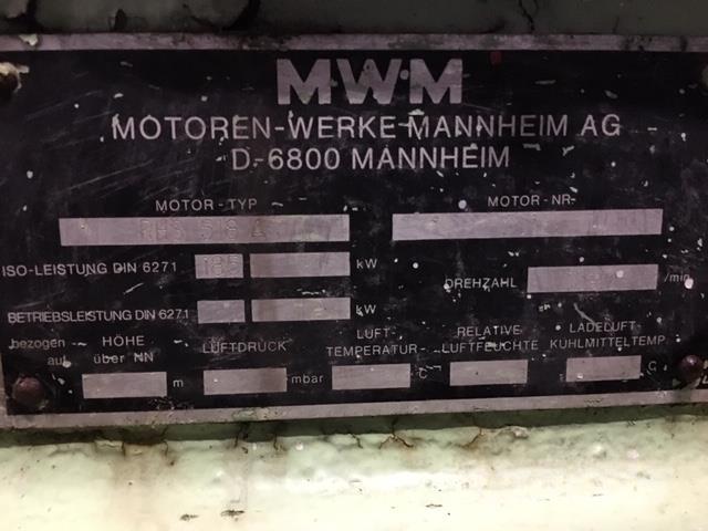 MWM type RHS518A motor Motorok