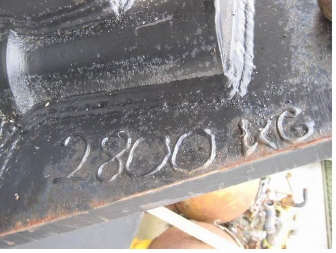  Nedbrydningskugle 2800 kg Építőipari Törőgépek
