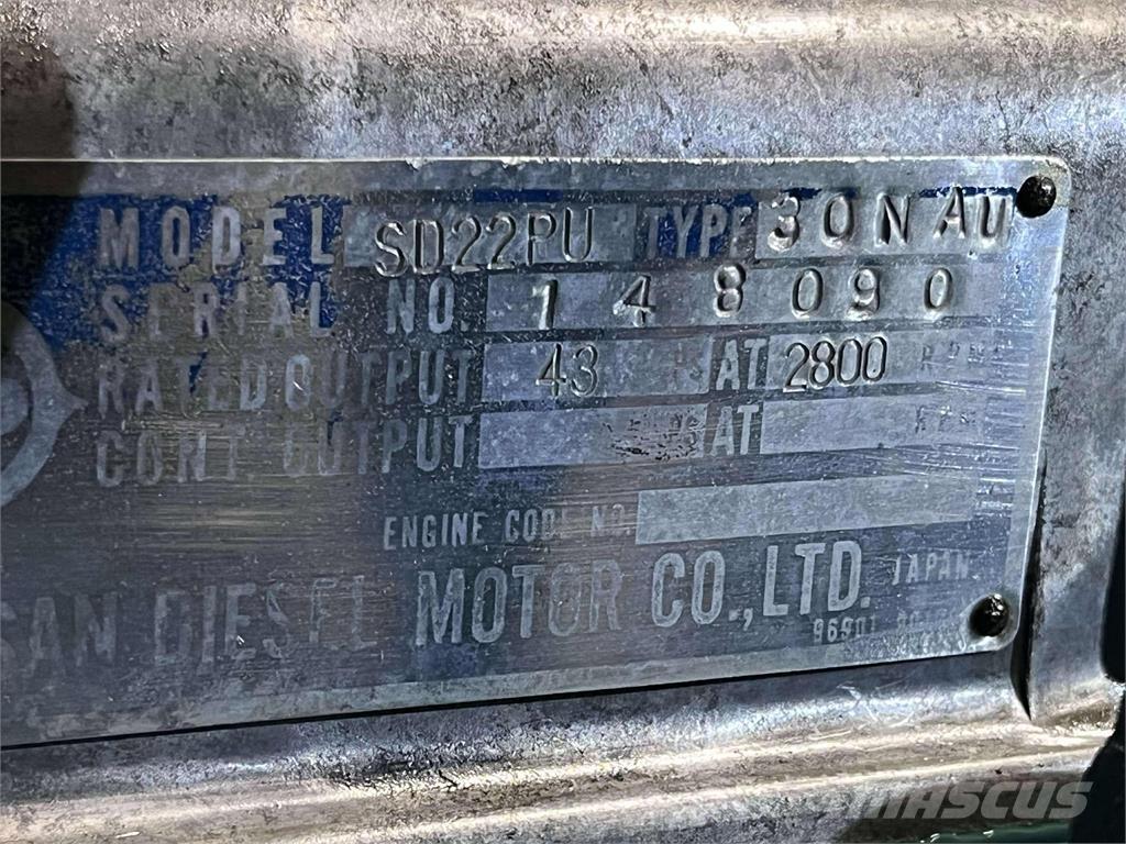 Nissan Diesel SD22PU motor Motorok