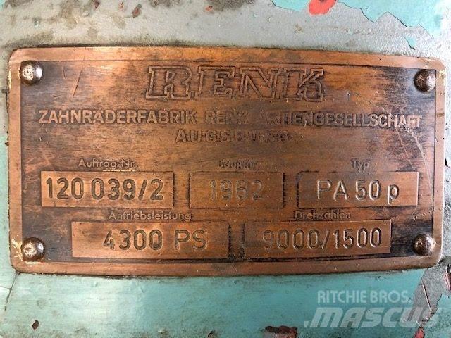 Renk gear type PA50P Hajtóművek
