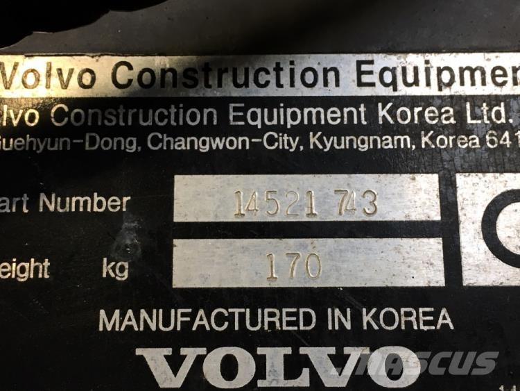 S1 hydr. hurtigskift, Volvo Gyors csatlakozók