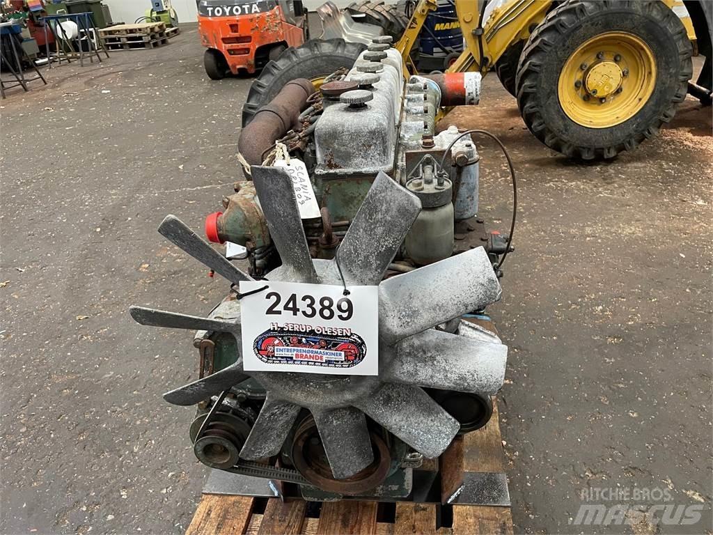 Scania D8L B09 motor. Motorok
