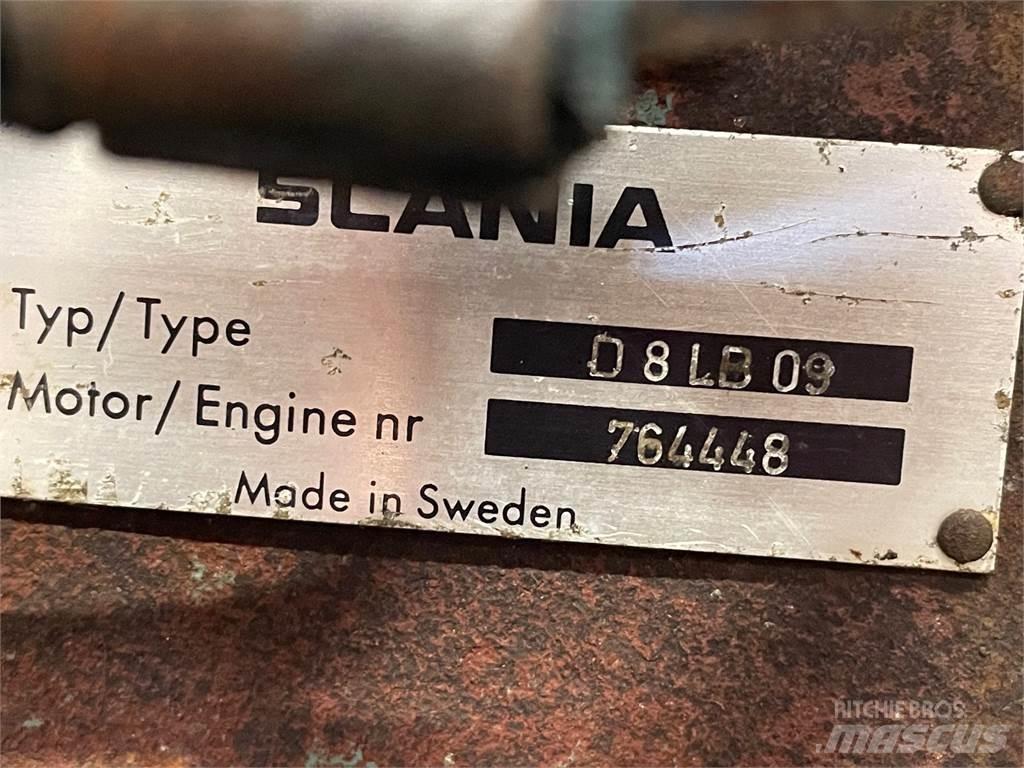 Scania D8L B09 motor. Motorok
