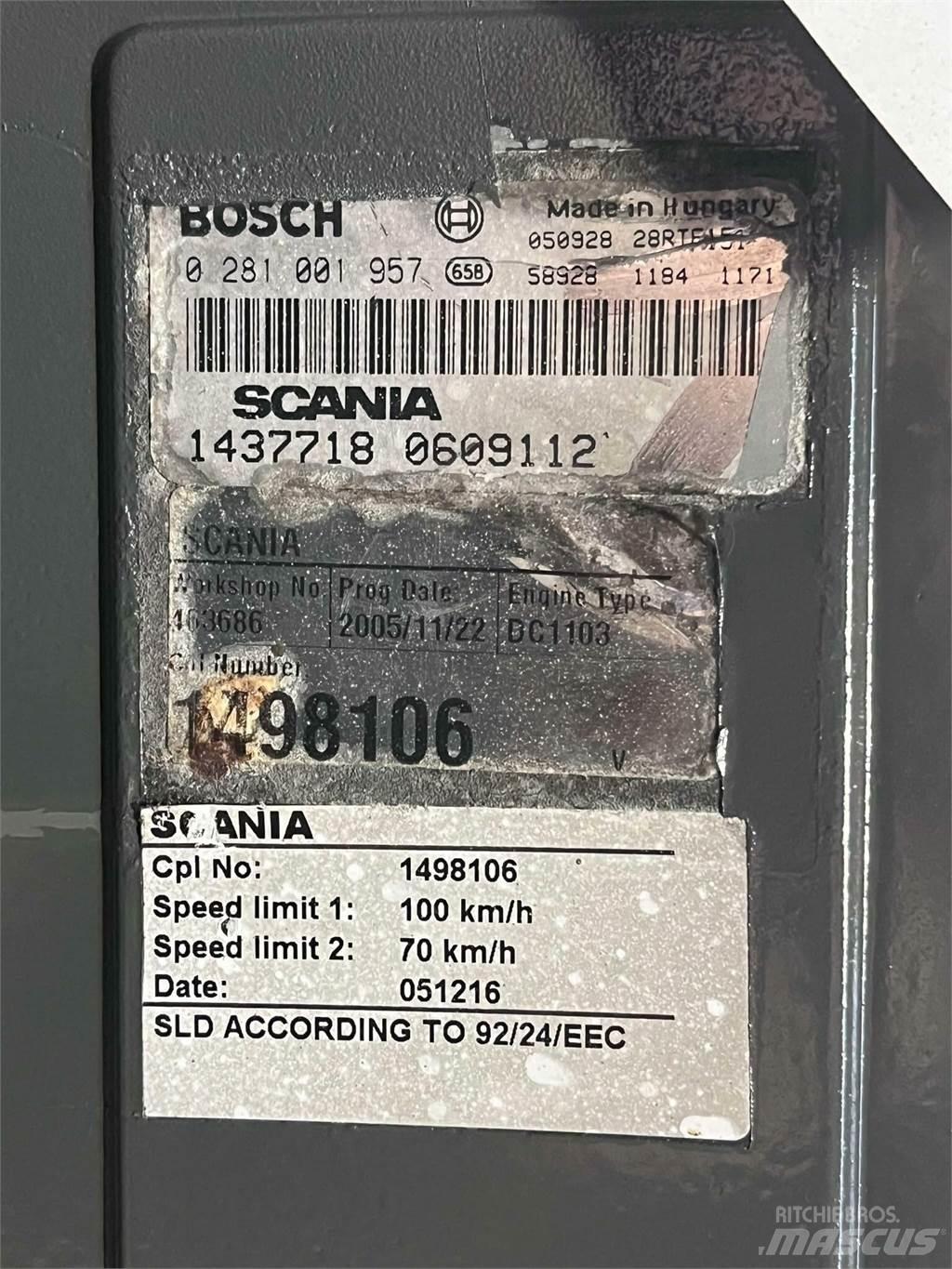 Scania DC11 03 B02 motor Motorok