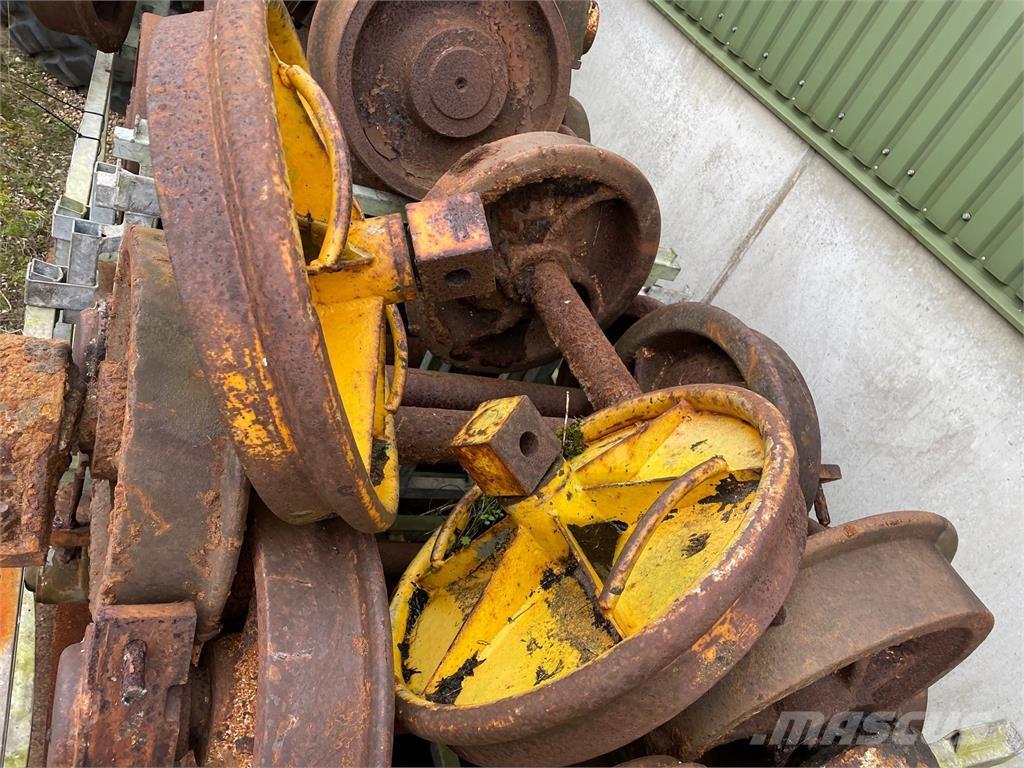  Skinnehjul ø450 mm + flange Gumiabroncsok, kerekek és felnik