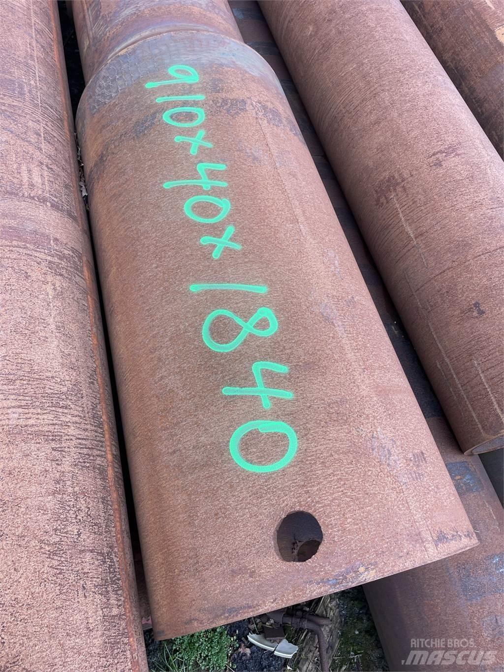 Stålrør ø910x40x1840 mm Távvezeték eszközök