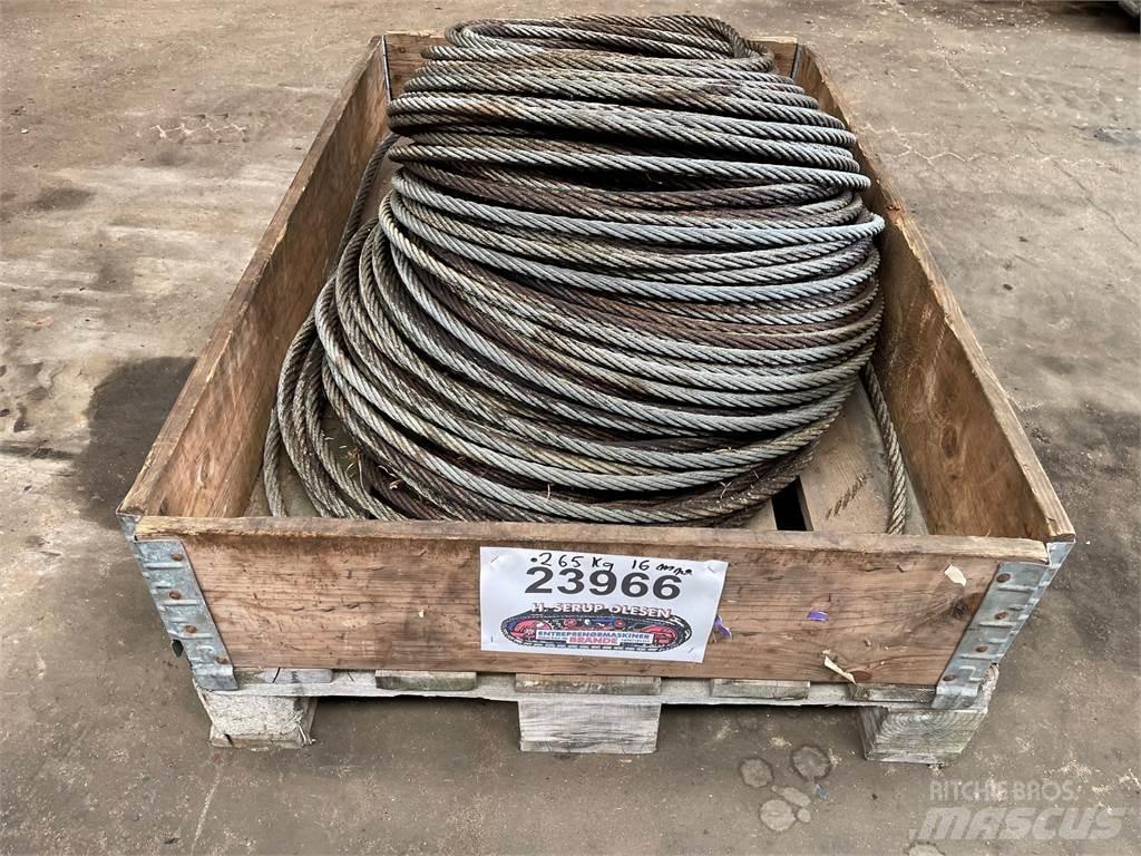  Stålwire Ø16 mm Daru tertozékok és felszerelések