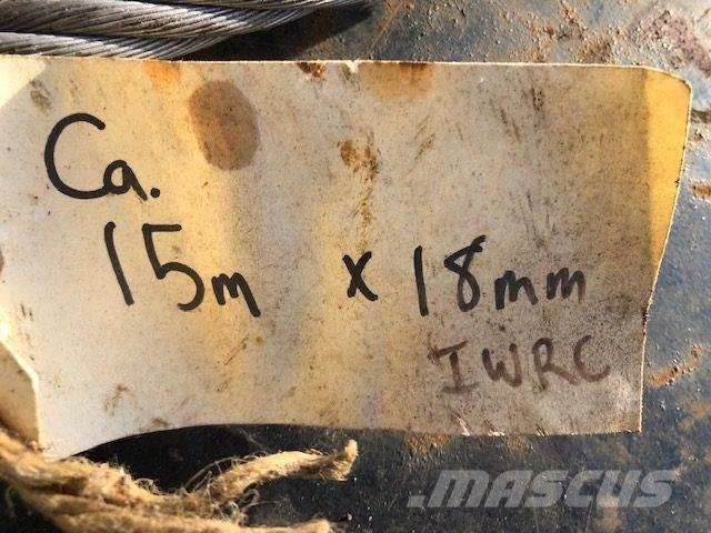  Stålwire Ø18 mm Daru tertozékok és felszerelések
