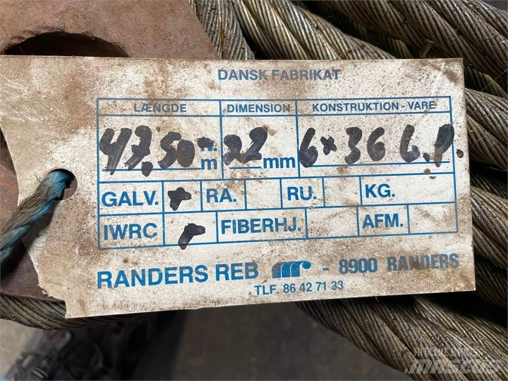  Stålwire Ø22 mm Daru tertozékok és felszerelések