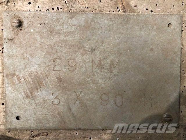  Stålwire Ø29 mm Daru tertozékok és felszerelések