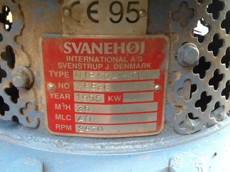  Svanehøj NP 50A-TL pumpe Vízpumpák