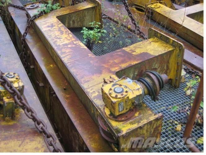  TEKA kranundervogne - 16 stk. Crane parts and equipment