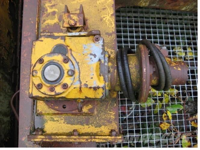  TEKA kranundervogne - 16 stk. Crane parts and equipment