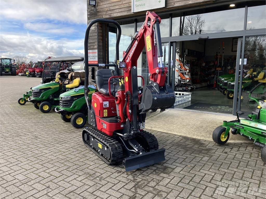 Yanmar SV08 Lánctalpas kotrók