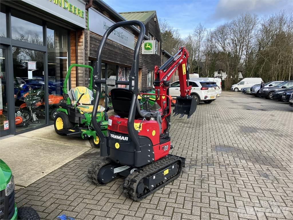 Yanmar SV08 Lánctalpas kotrók