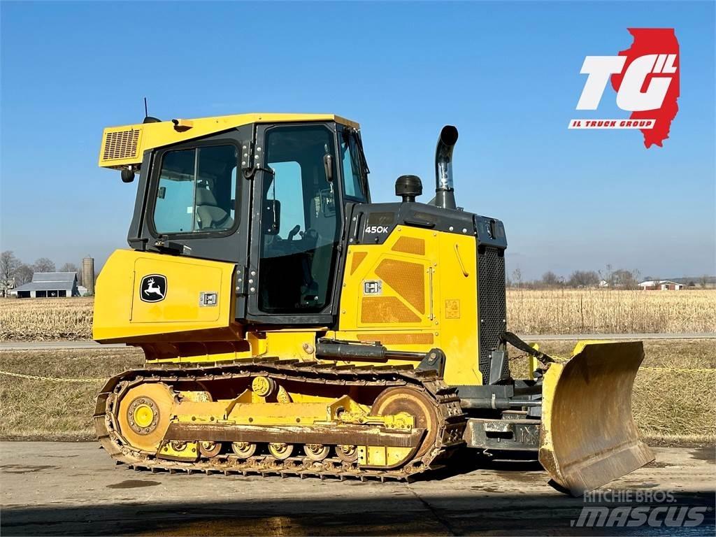 John Deere 450K lánctalpas dózerek