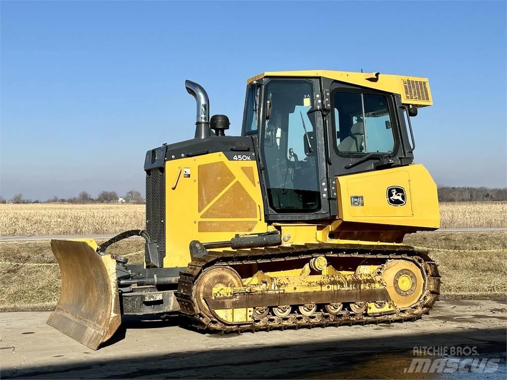 John Deere 450K lánctalpas dózerek