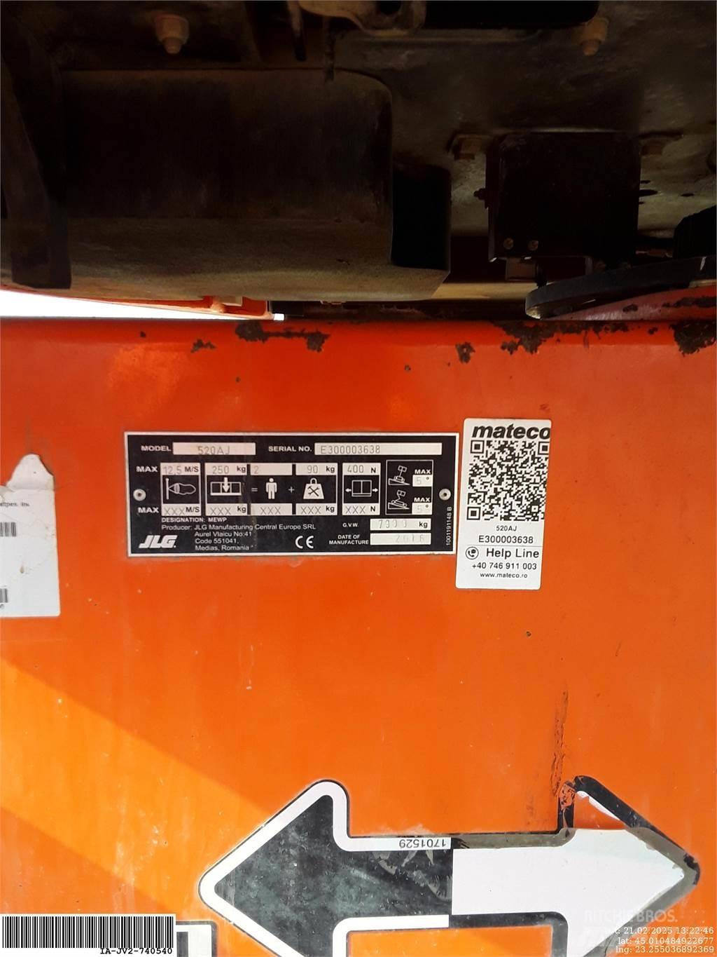 JLG 520AJ Karos emelők