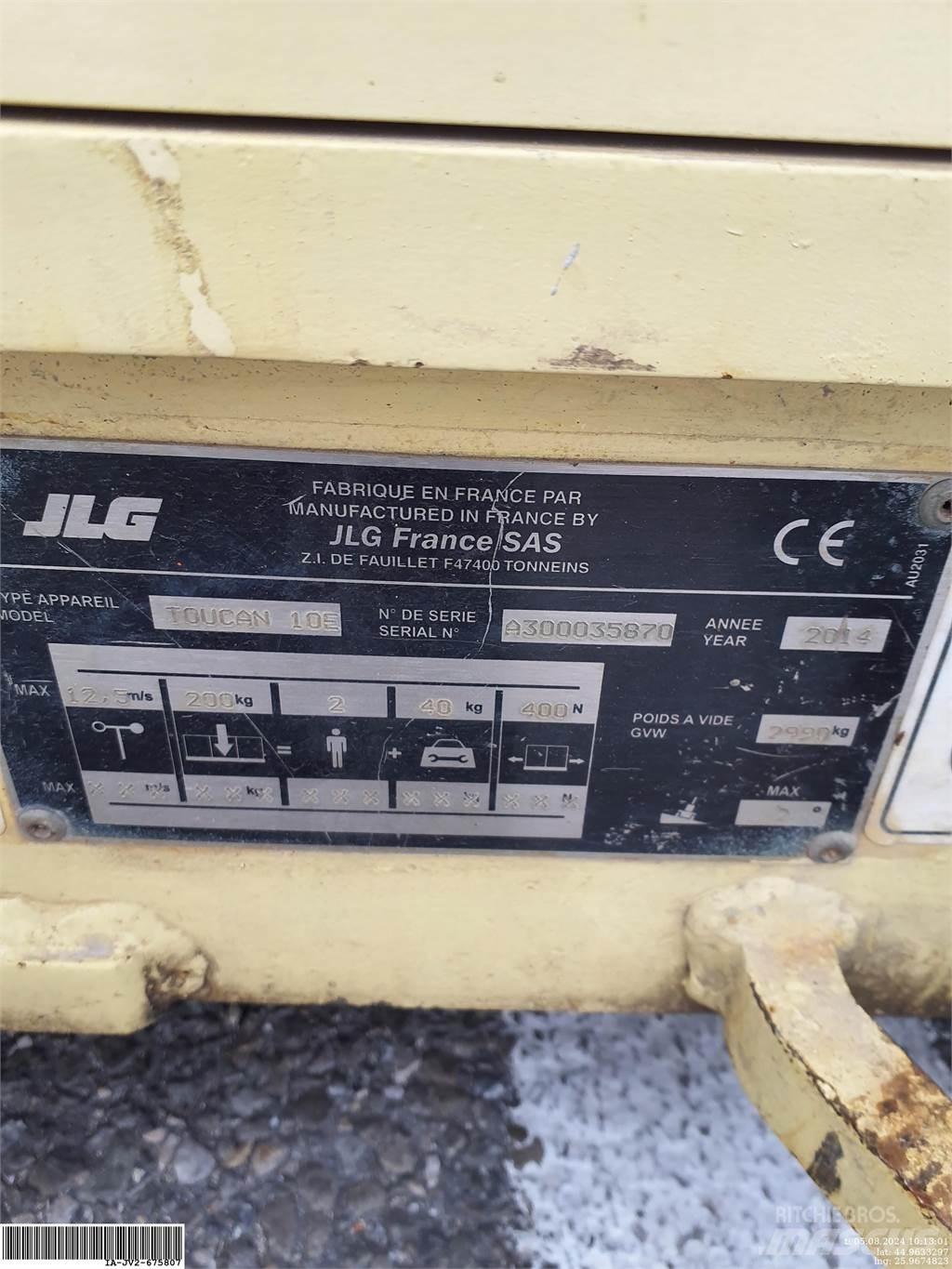 JLG Toucan 10E Személyemelők