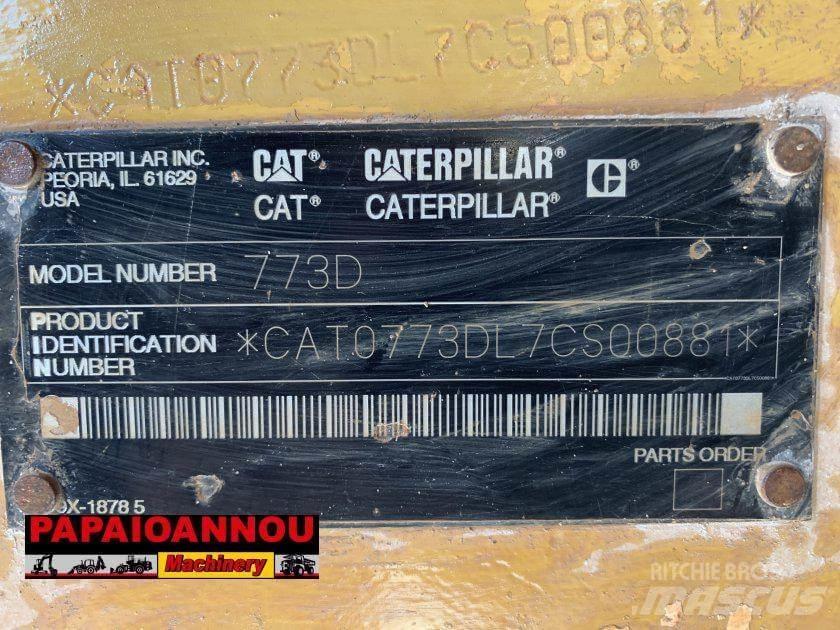 CAT 773D Építőipar - Egyebek