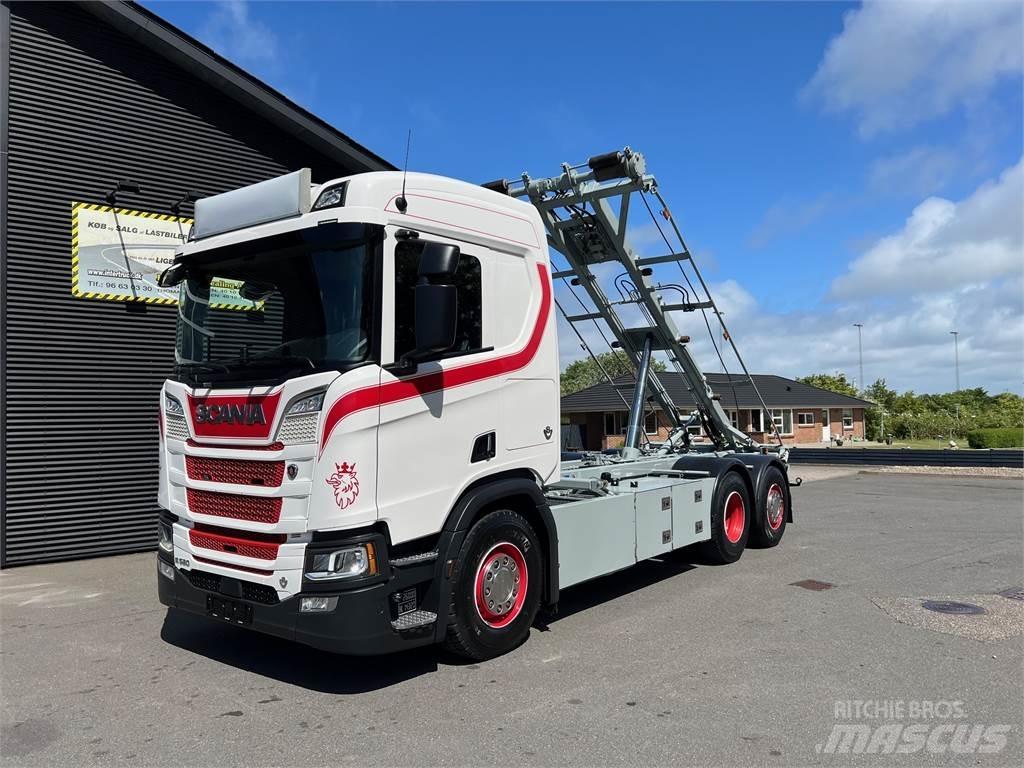 Scania R520 hejs Multifunkciós teherautók