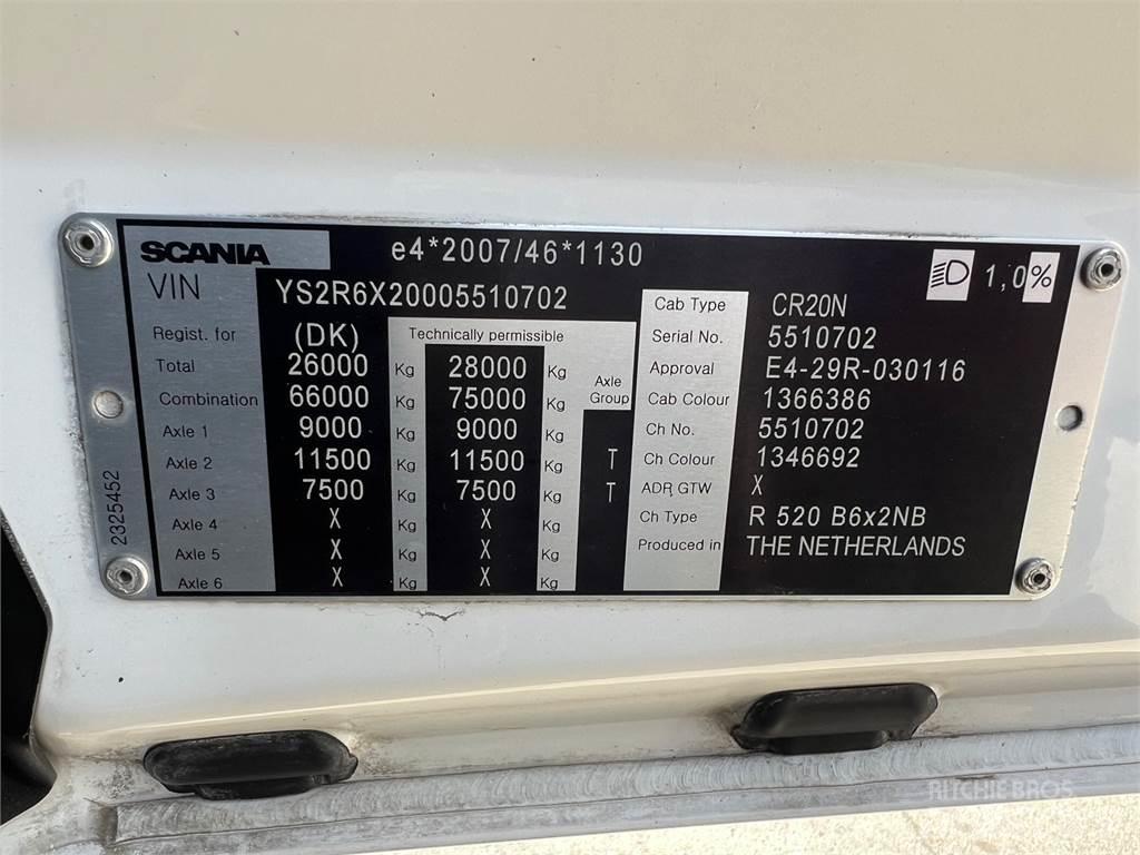 Scania R520 hejs Multifunkciós teherautók