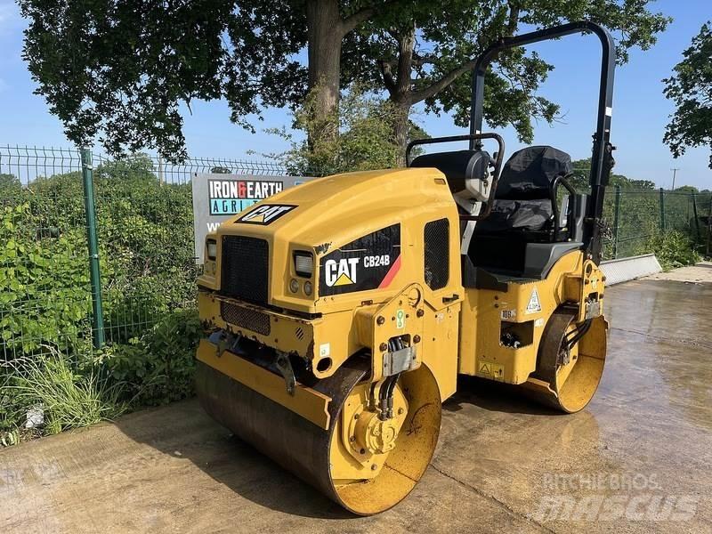 CAT CB24B Roller Ikerdobos hengerek