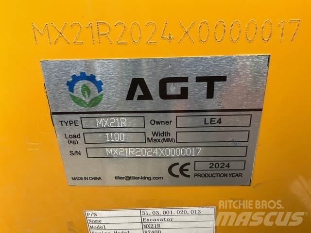 AGT MX21R Lánctalpas kotrók