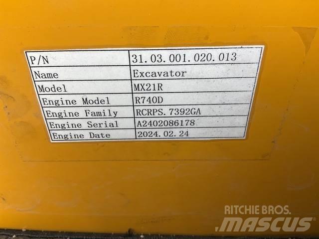 AGT MX21R Lánctalpas kotrók
