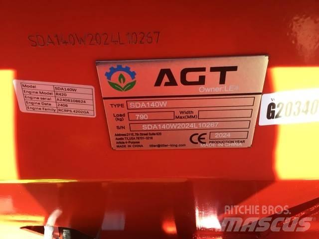 AGT SDA-140W Gumikerekes homlokrakodók