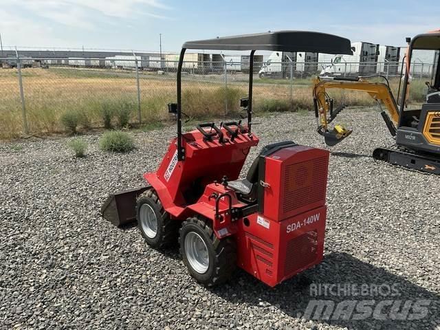 AGT SDA-140W Gumikerekes homlokrakodók