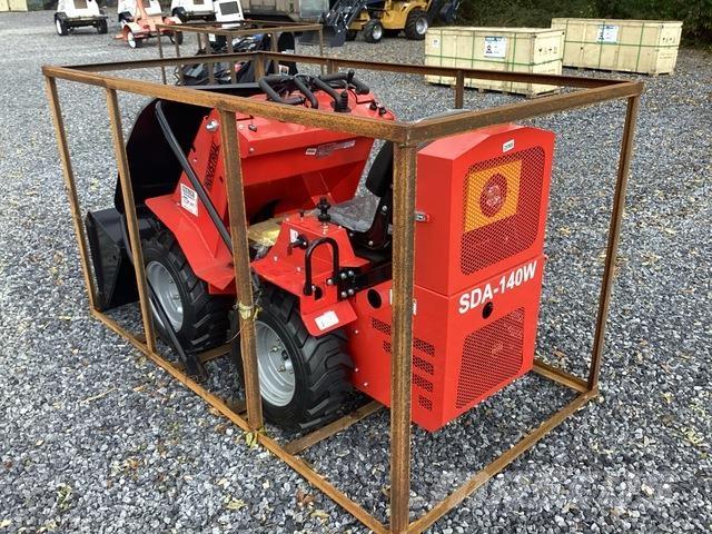 AGT SDA-140W Gumikerekes homlokrakodók