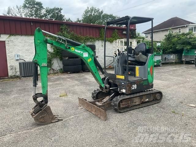 Bobcat E20 Lánctalpas kotrók