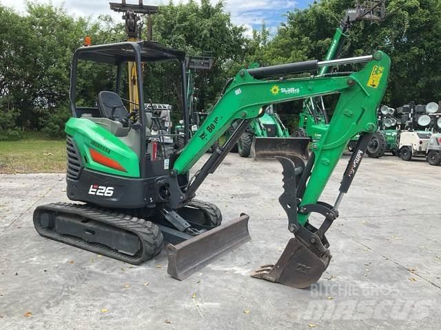Bobcat E26 Lánctalpas kotrók