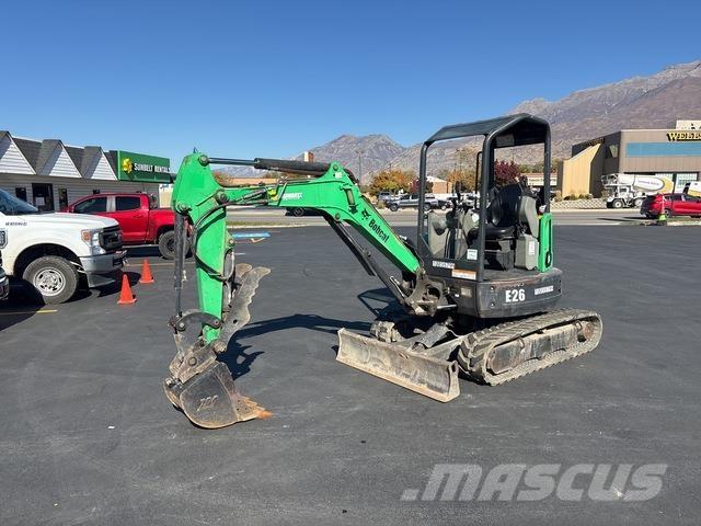 Bobcat E26 Lánctalpas kotrók