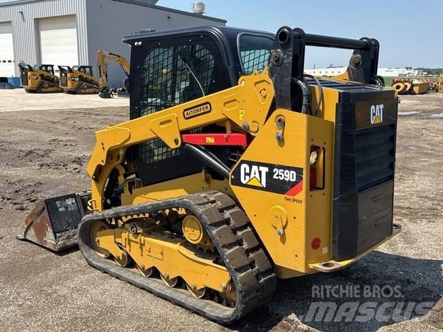 CAT 259D Kompaktrakodók