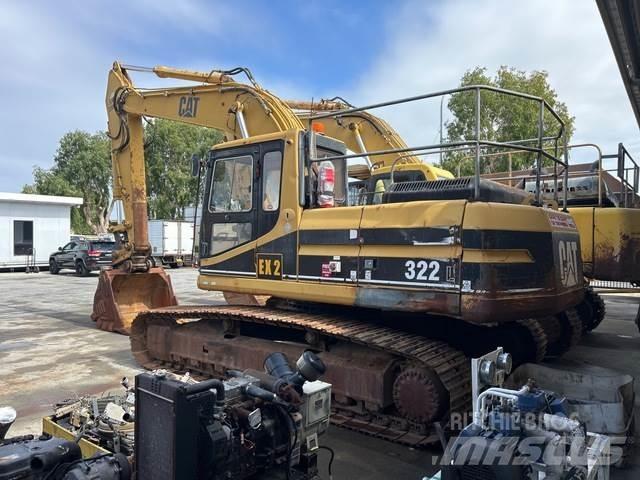 CAT 322 L Lánctalpas kotrók