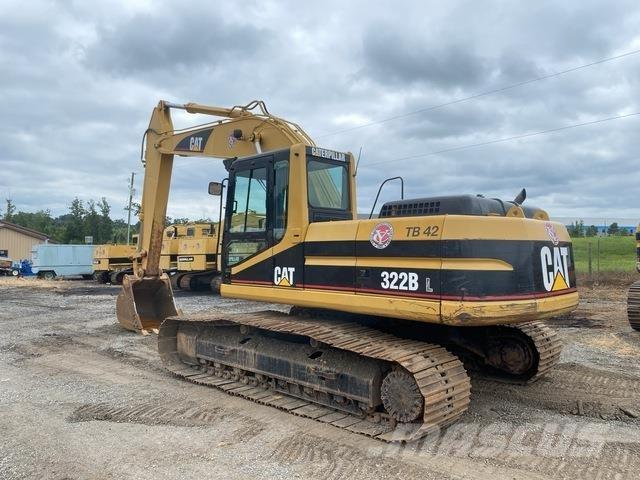 CAT 322B L Lánctalpas kotrók