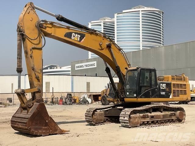 CAT 349D2 Lánctalpas kotrók