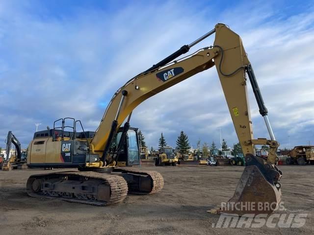 CAT 349E L Lánctalpas kotrók