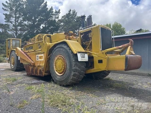 CAT 627 Földnyesők (szkréperek)