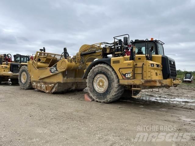 CAT 637K Földnyesők (szkréperek)