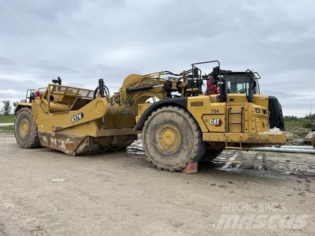 CAT 637K Földnyesők (szkréperek)